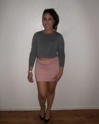 Foto xxx HD My Hot Latina Teen Girlfriend In Her Sexy Pink Skirt hot