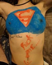 Foto sex Fuck me. I'm Supergirl
