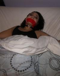Download foto bokep Hot Latina Sex Slave Bound And Gagged