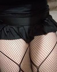 Foto bugil indah Mini skirt and fishnets HD