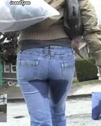 Poto bokep indah skintight jeans denim wetting omorashi pictures only! female desperation HD