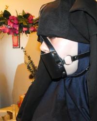 Lihat poto sex Niqab Mouth Mask kualitas tinggi