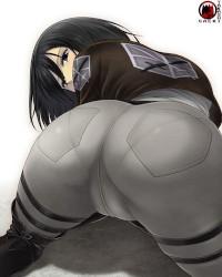 Download gambar bokep Mikasa's beautiful ass hot