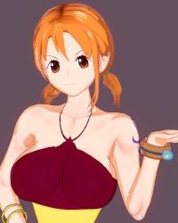 Foto xxx HD One Piece Nami Strong World Outfit Commission hot